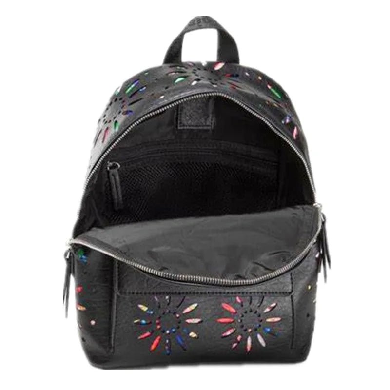 Backpack With Delicate Hollow Flower Embellishment – Casual Everyday Minimalist Style - SN Wigs & More