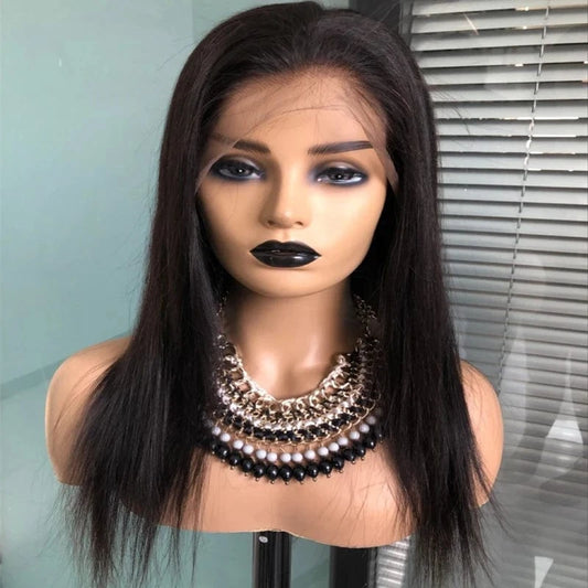 Base Human Hairwig Top Full Lace Human Hair Wigs Ready Shipping Prelacecked Hairline Silk Uneuropeand Hand Tied Silk Long