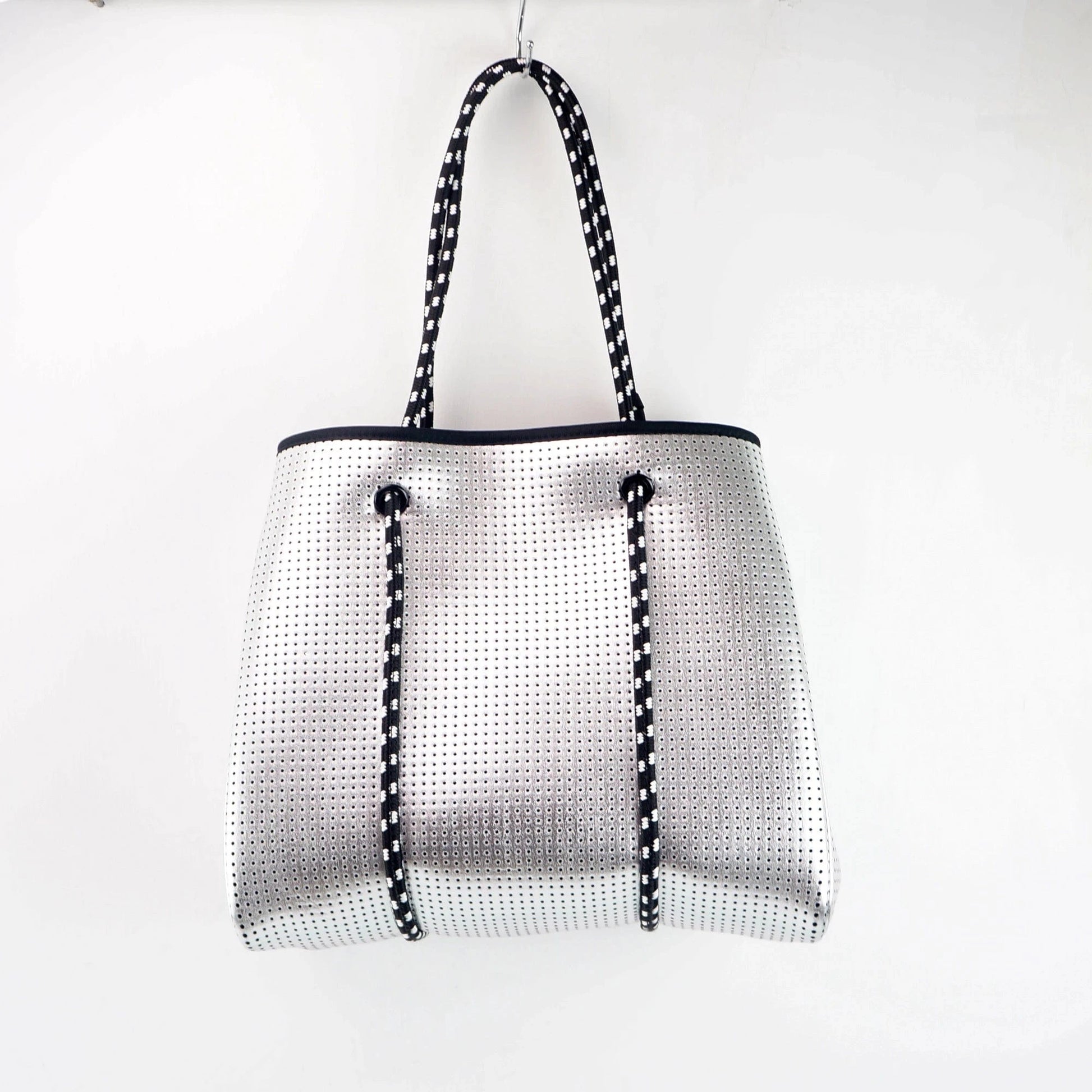 Beach Bag Hot Selling Fashion Durable Perforated Designer Neoprene Bag Wholesale Neoprene Bags Women Handbags Ladies