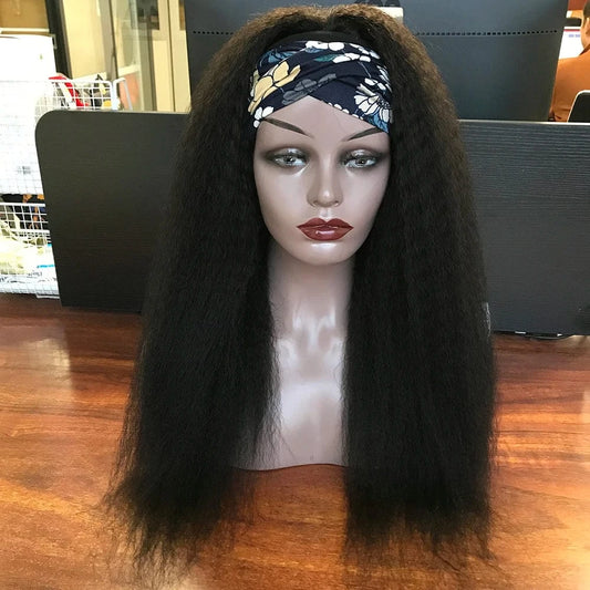Best cuticle aligned virgin cheap remy natural virgin hair wigs,brazilian wholesale 100% human hair for black women headband wig
