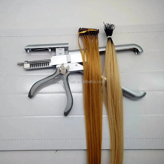 Best invisible effect Reduce laber costs Traditional manual 6D hair extension machine