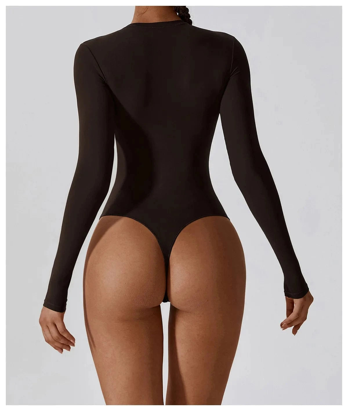 BESTWAYCLOX 2024 Popular Female Sexy Fit Yoga wear Sportswear Long Sleeve Boilersuit Ballet Dance Base Tight Bodysuit Wholesale