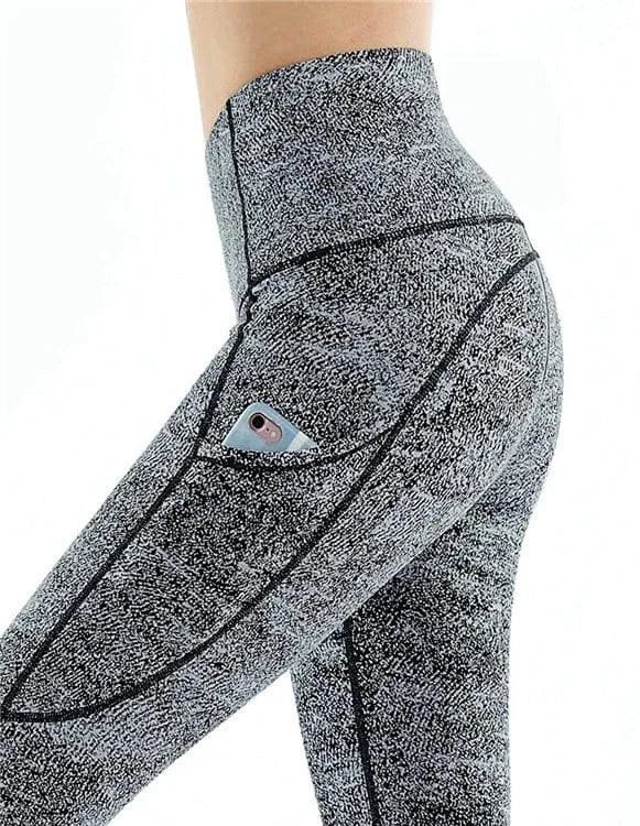 BESTWAYCLOX 2024 Yoga Legging Para Mujer Push Up High Quality Pants Active wear Women Yoga Pants Leggings With Pockets For Women