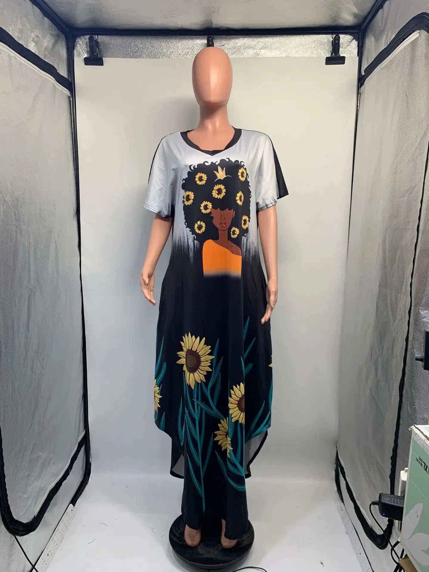 BH977 summer african  print long dresses  for women clothing