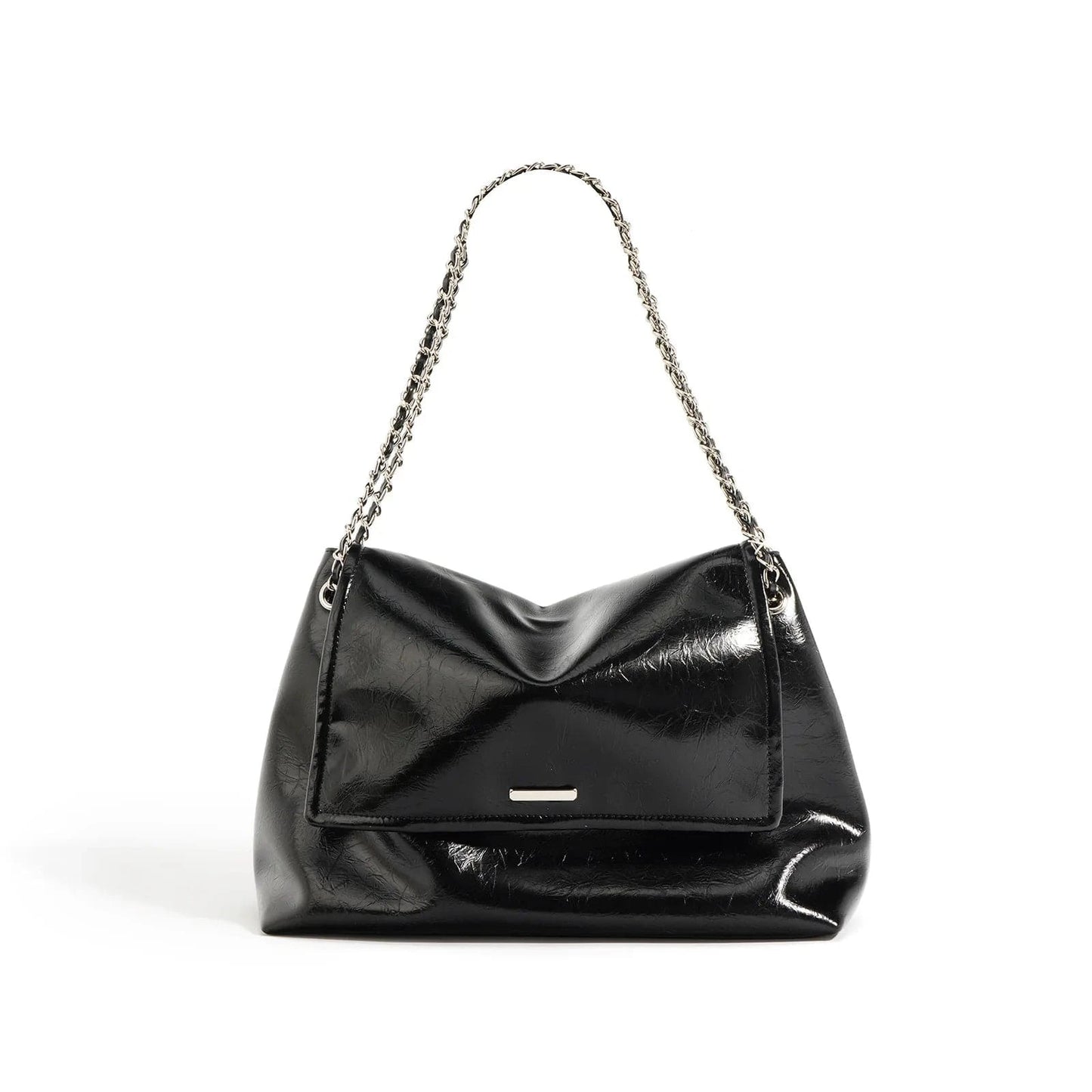 Black 2024 Wholesale Cowhide Leather Women Hand Shoulder Genuine Leather Bags Designer Ladies Purses And Handbags Bag Luxury Womens