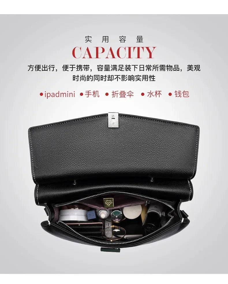 Black BIG / L 2ndr Brand Luxury Designer Ladies Hand Bags for Women High Quality Fashionable Handbag