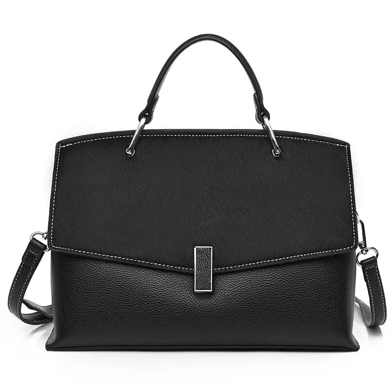 Black BIG / L 2ndr Brand Luxury Designer Ladies Hand Bags for Women High Quality Fashionable Handbag
