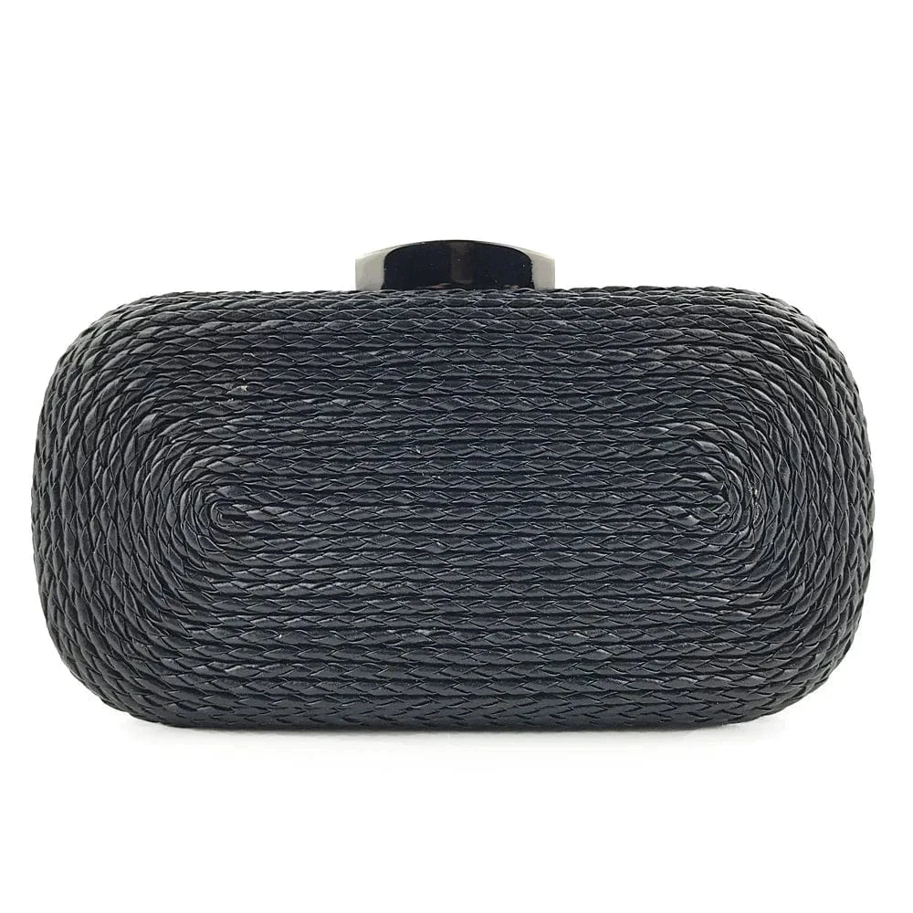 Black Luxury New Design Evening Clutch Crystals Rhinestones Prom Bag Fancy Handbags Purse Wedding Party Bag