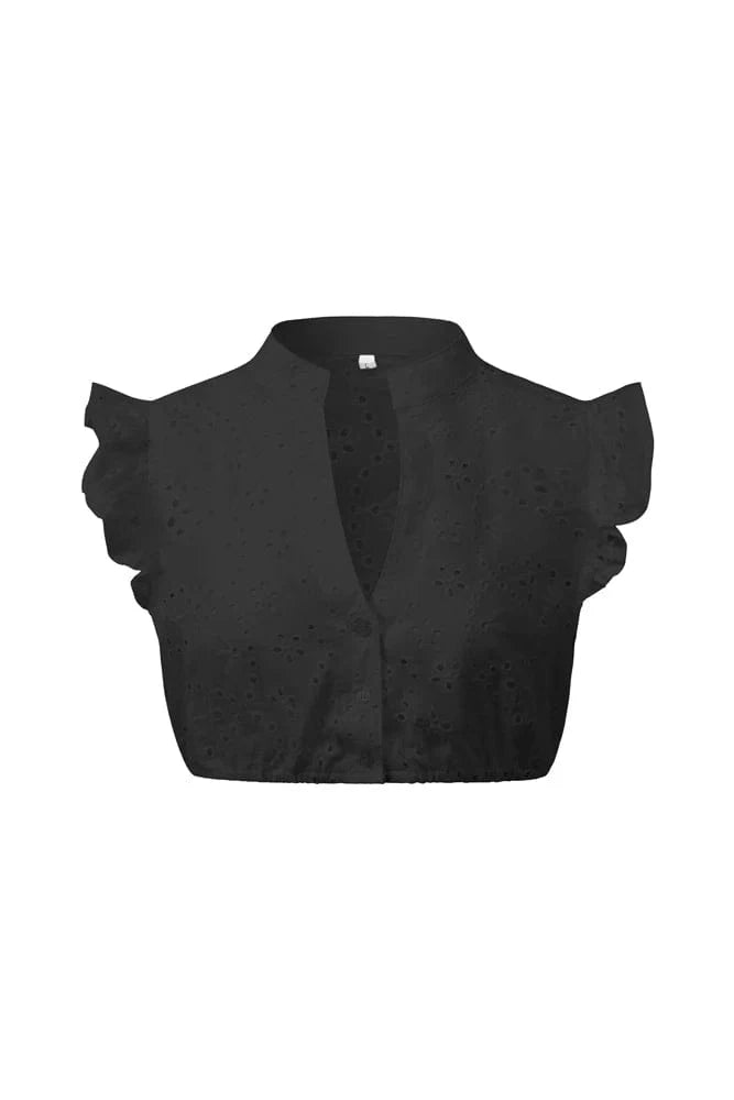 Black / M Munich Traditional Clothing 2025 New Beer Clothing Bavarian Oktoberfest Ding Dong Clothing White Black Rose Shirt