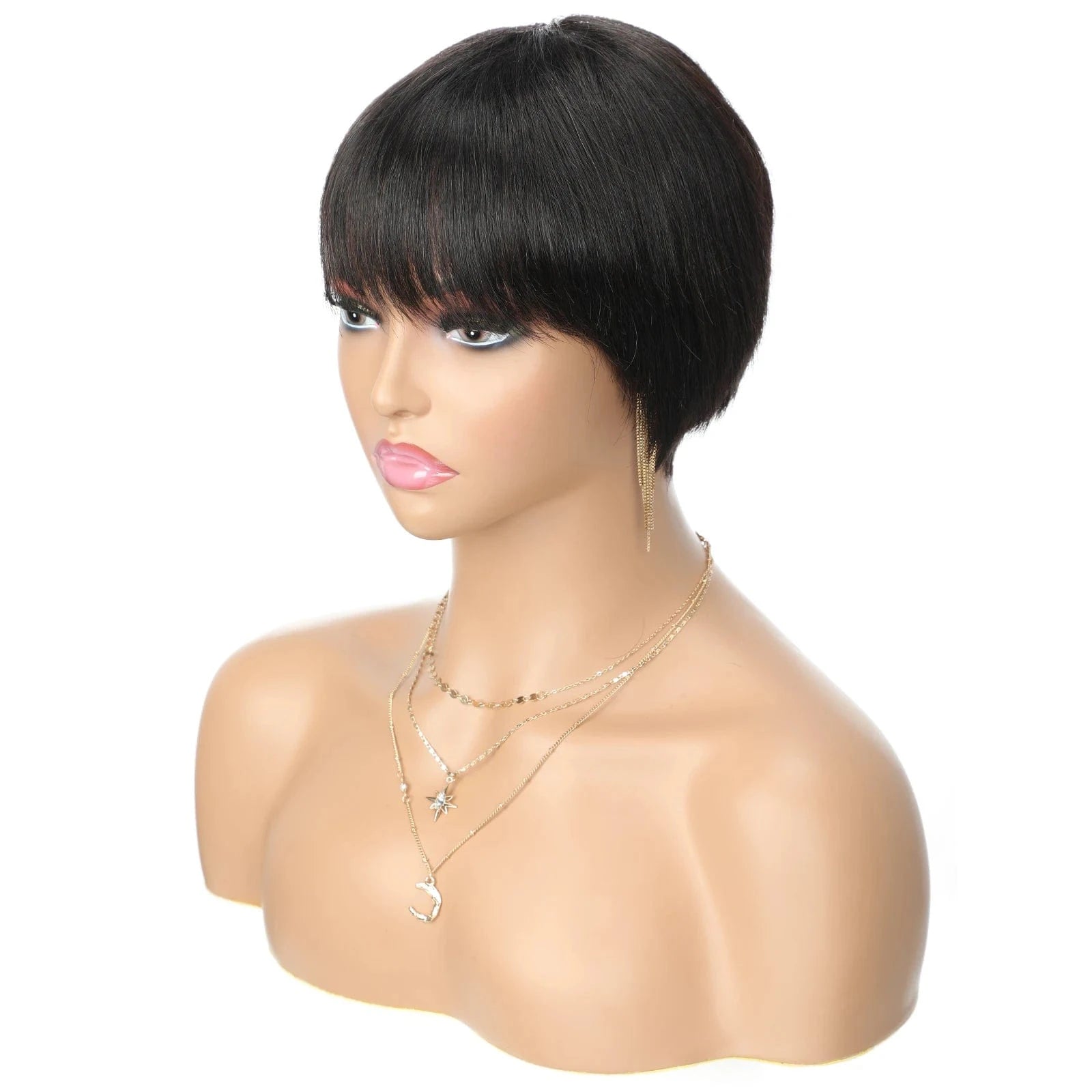 Black / Send inquiry please LSY natural black hair products,wholesale wig virgin human hair short wigs for black women