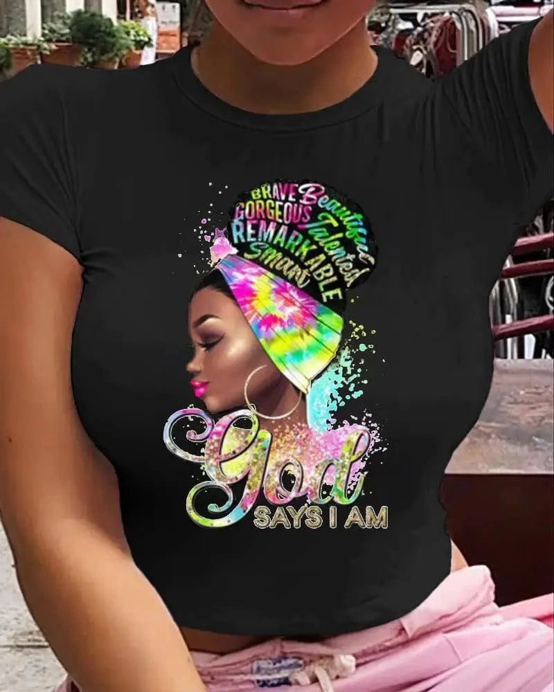 Black / XL Women Short Sleeve Summer Casual Loose T-shirt Tee Top O Neck Fashion New T Shirts