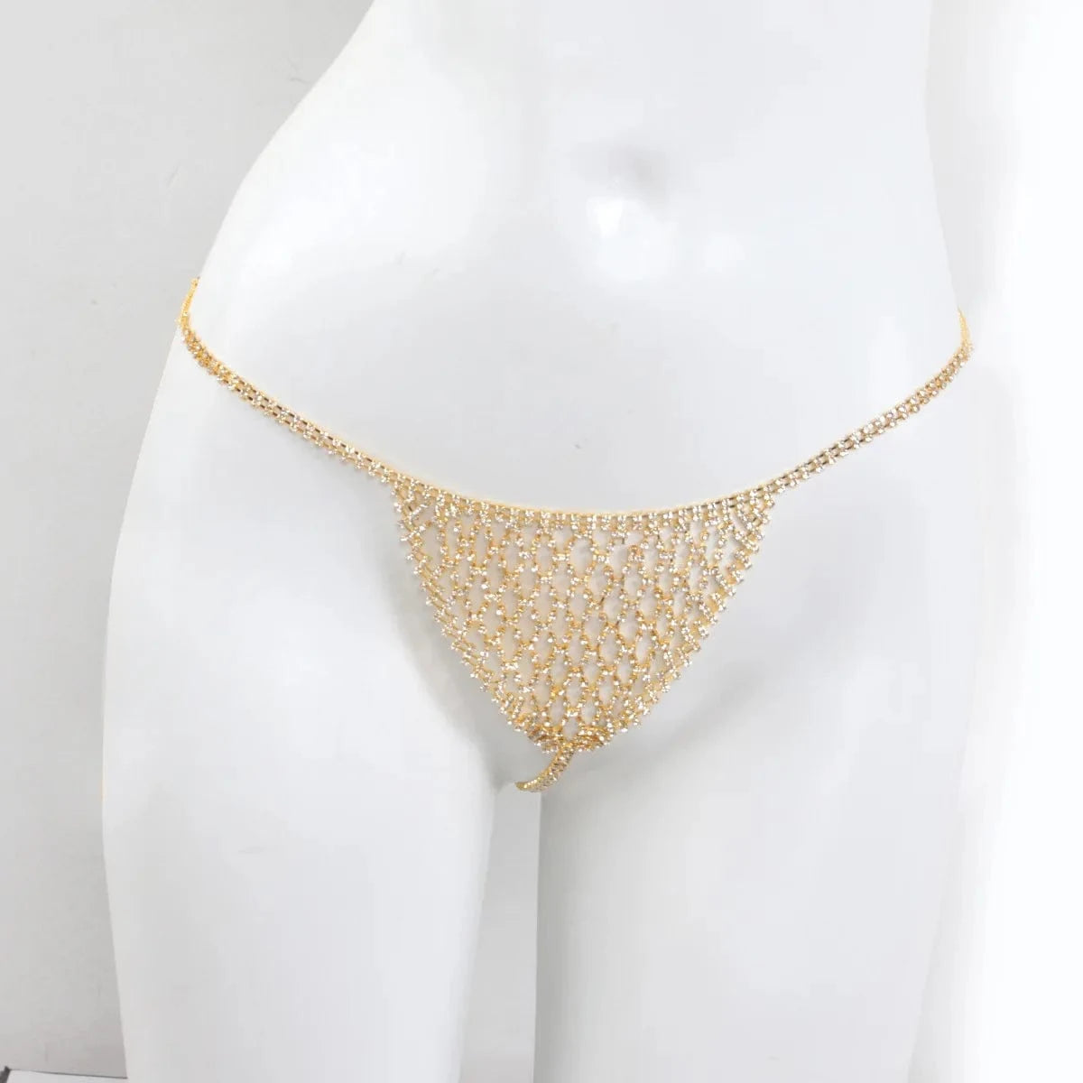 Bling Bling Body Jewelry Set Bra Skirt Underwear Luxury Body Jewelry Chain Sexy Women