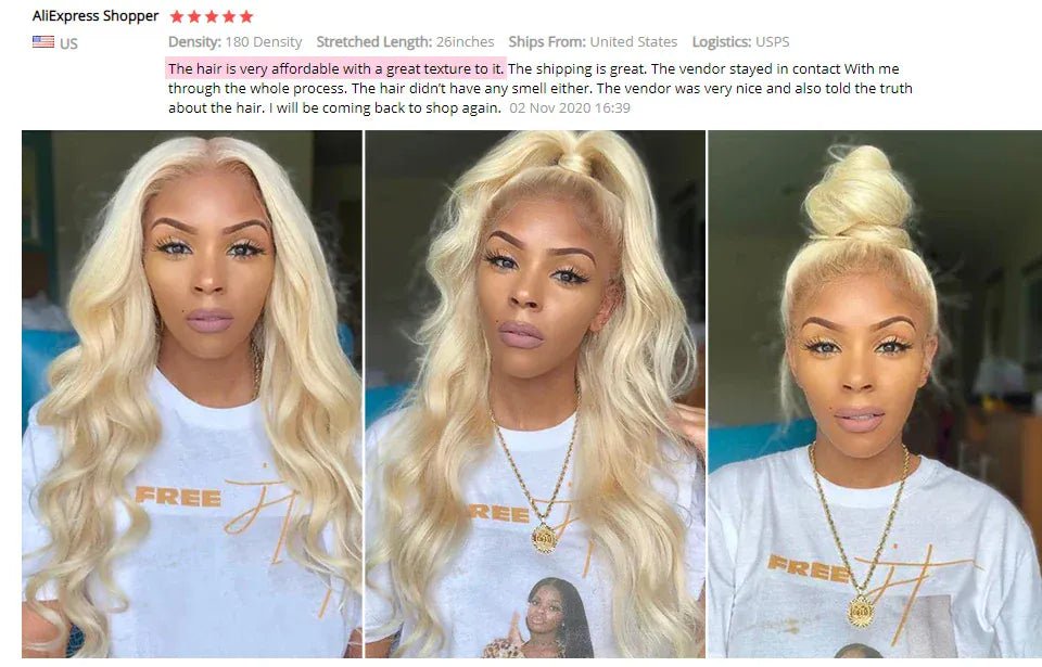 Blonde Body Wave Lace Front Wig HD Transparent 13x4 13x6 Frontal Human Hair 613 Pre Plucked Full Frontal Wigs 200% 40 46 Inch - SN Wigs & More
