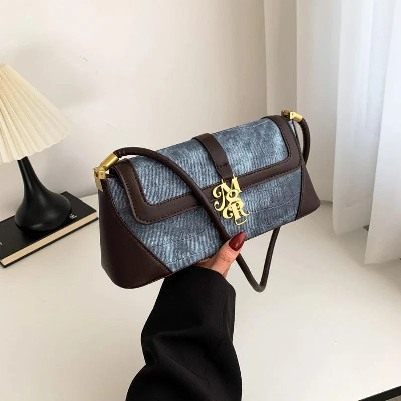blue 2024 New Girls Purses Bag Blue Famous Brand Fashion crossbody Bags Women Luxury Crossbody Purse Handbags