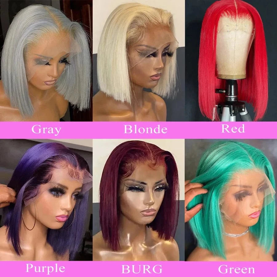 Bobo wig / 10-40 inch send inquiry for factory price 13x6 Body Wave Lace Front Wigs Pre Plucked 180% Density Transparent Lace Frontal Wig Human Hair for Black Women With Baby Hair