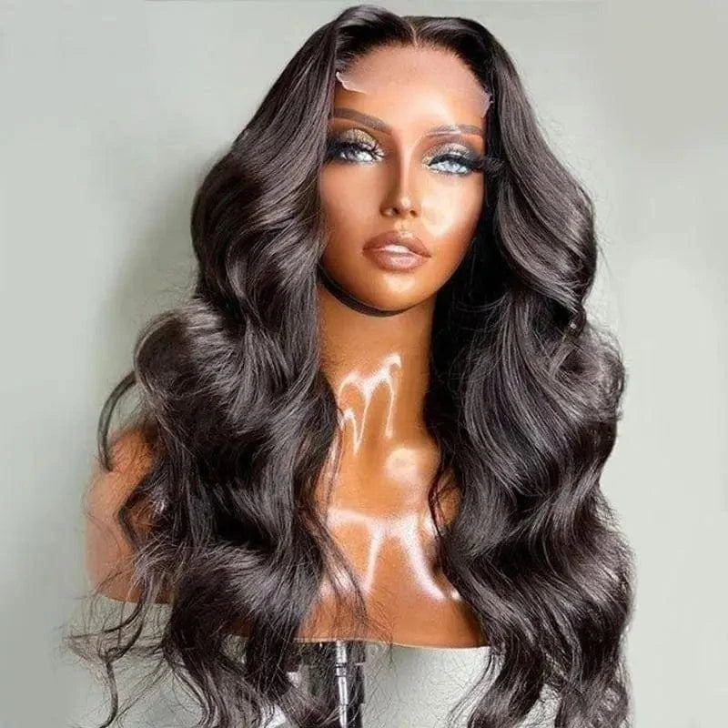 Body wave / 10-40 inch send inquiry for factory price 13x6 Body Wave Lace Front Wigs Pre Plucked 180% Density Transparent Lace Frontal Wig Human Hair for Black Women With Baby Hair