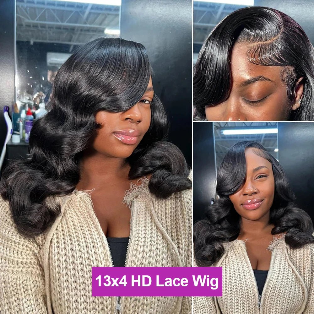 Body Wave Glueless Bob Wig (10–16 Inch Options) - SN Wigs & More
