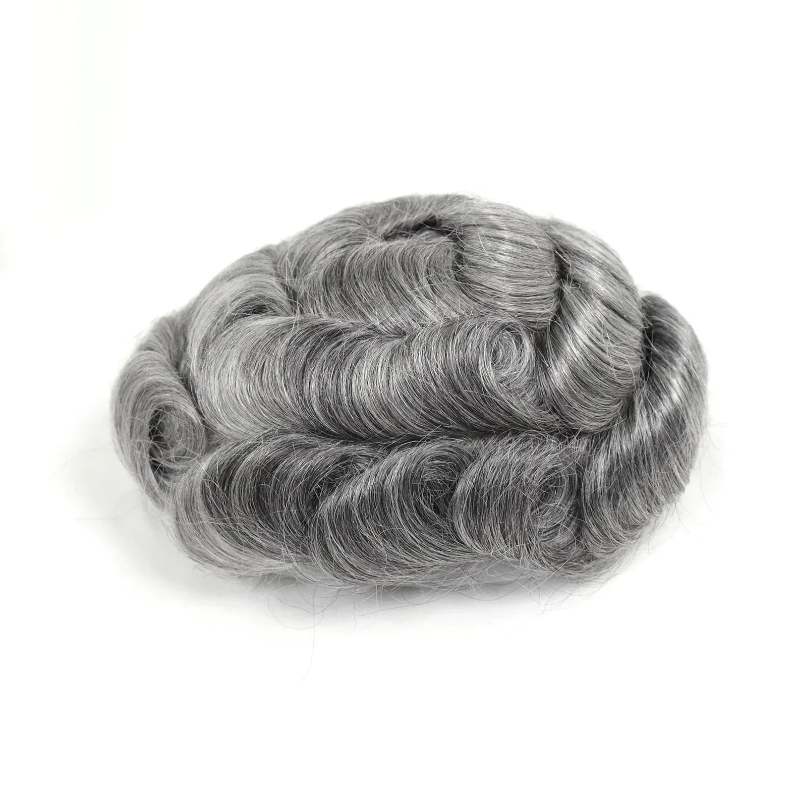 Bond Cap Natural Hair Toupee For Men Mono Top Pu Around Base Mens Wig Male Hair Replacement Systems