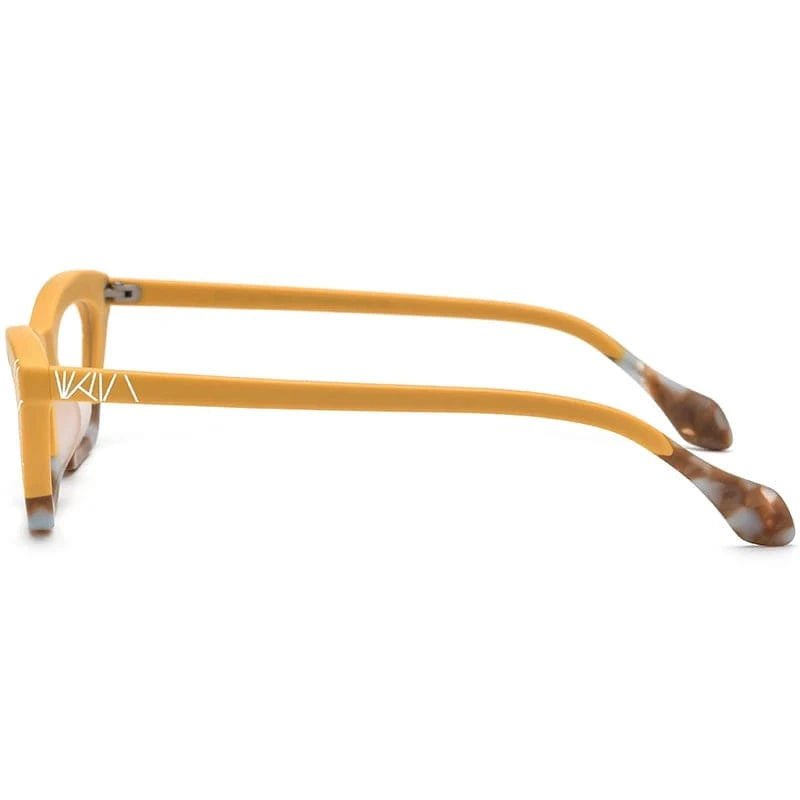 Borregls Splice Acetate Cat Eye Glasses Frame Women Brand Designer High Quality Cateye Eyeglass Optical Spectacles Eyewear 19344
