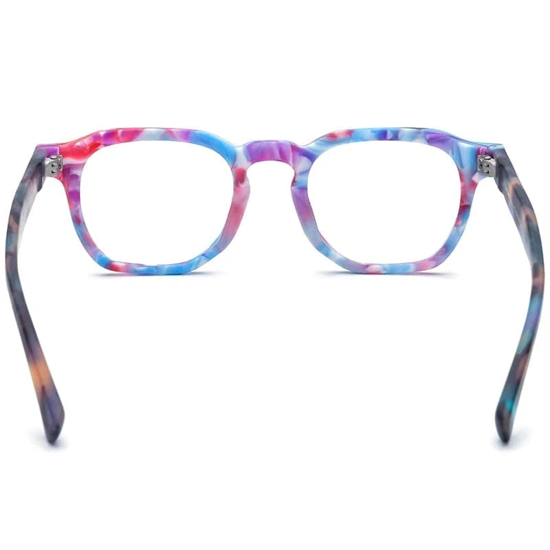 Borregls Splice Acetate Square Glasses Women Brand Design New High Quality Eyeglass Frame Spectacles Optical Eyewear 19284