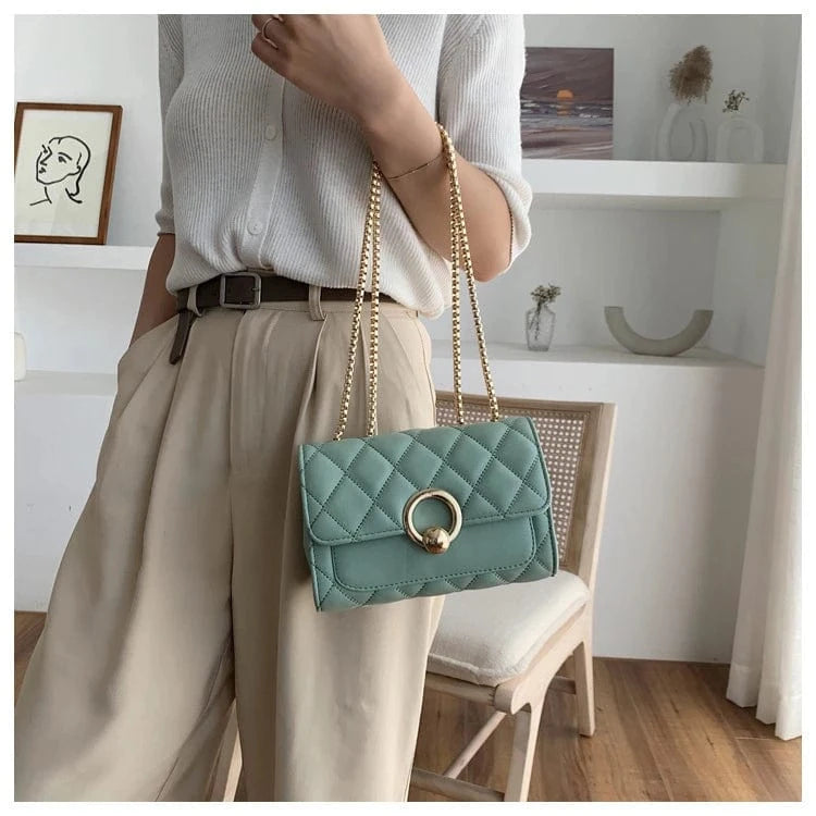 Borsa Donna Sac Dame Custom Luxury Designer Women Purse New Design Trendy Female Mini Crossbody Chain Shoulder Bags Handbag