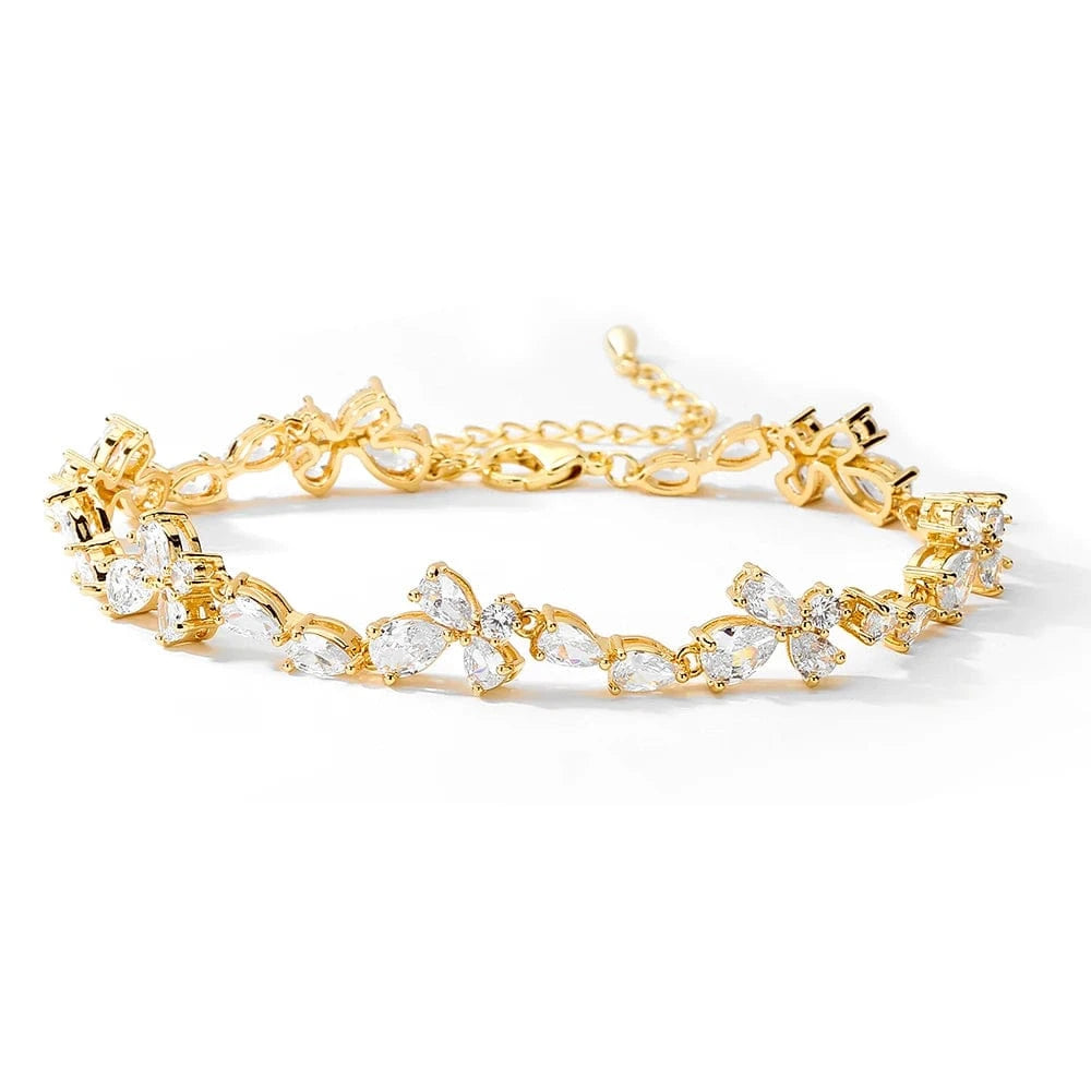 BP5033 Gold RAKOL BP2223  fashion jewelry bracelets & bangles women gold plated pearl  zirconia  adjustable bracelets girls  jewelry 2022