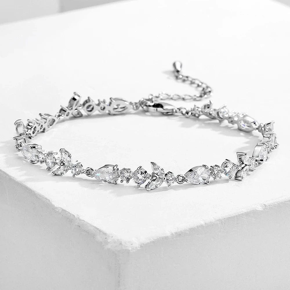 BP5034 White RAKOL BP2223  fashion jewelry bracelets & bangles women gold plated pearl  zirconia  adjustable bracelets girls  jewelry 2022