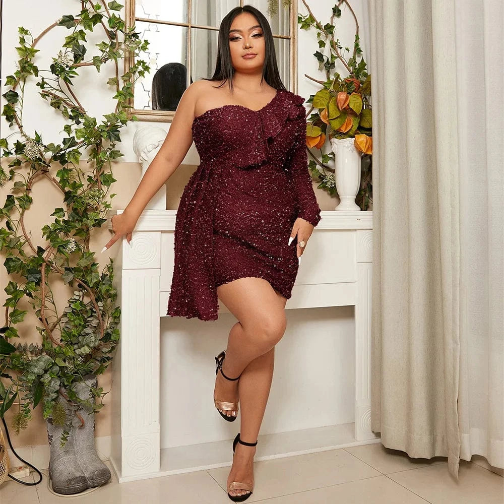 BR2900 plus size women long wedding party banquet light luxury evening dress