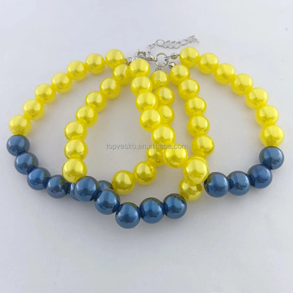 bracelet / AKA Topvesko New Styles Greek Sister Sorority Pink Green Pearl Exquisite Bracelets Women Fashion Ornaments