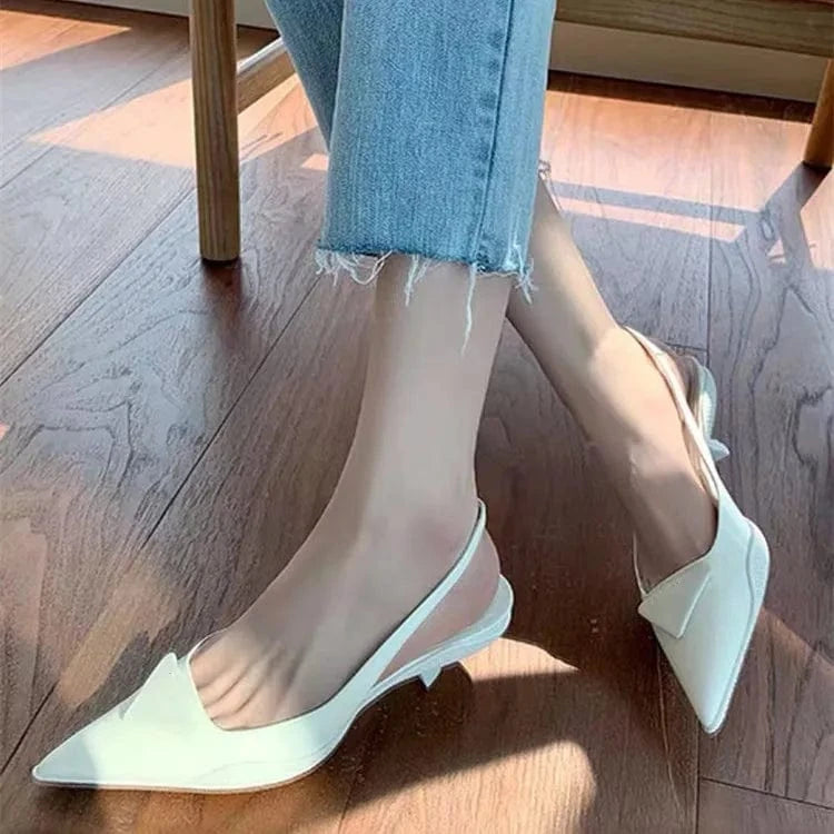 Brand Fashion Sexy Women Pumps Sandals Famous Summer Wedding Shoes Classic Thin Heels Elegant New Heels For Ladies Pointed Toe