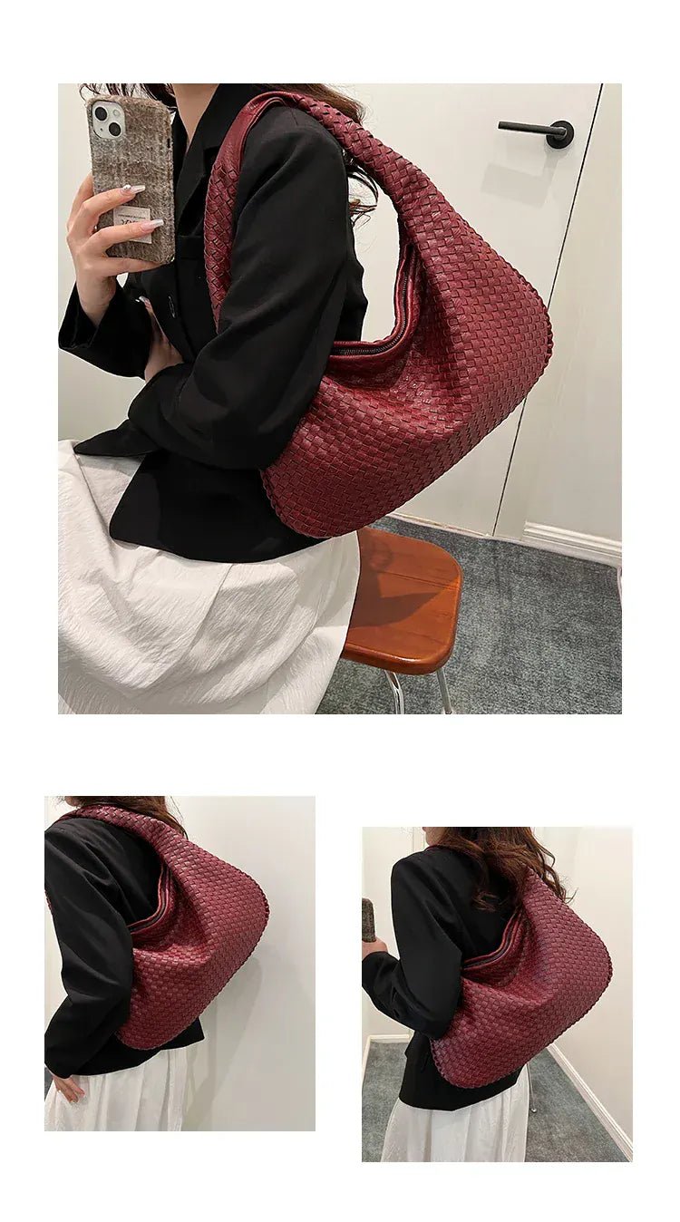 Brand Hand Carry Large Capacity Women's New Fashion Dumpling Bag Casual Shoulder Bags for Women Hot Selling - SN Wigs & More