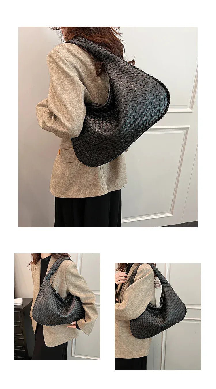 Brand Hand Carry Large Capacity Women's New Fashion Dumpling Bag Casual Shoulder Bags for Women Hot Selling - SN Wigs & More