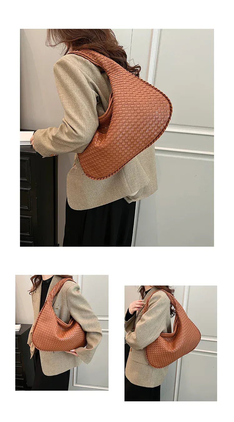 Brand Hand Carry Large Capacity Women's New Fashion Dumpling Bag Casual Shoulder Bags for Women Hot Selling - SN Wigs & More