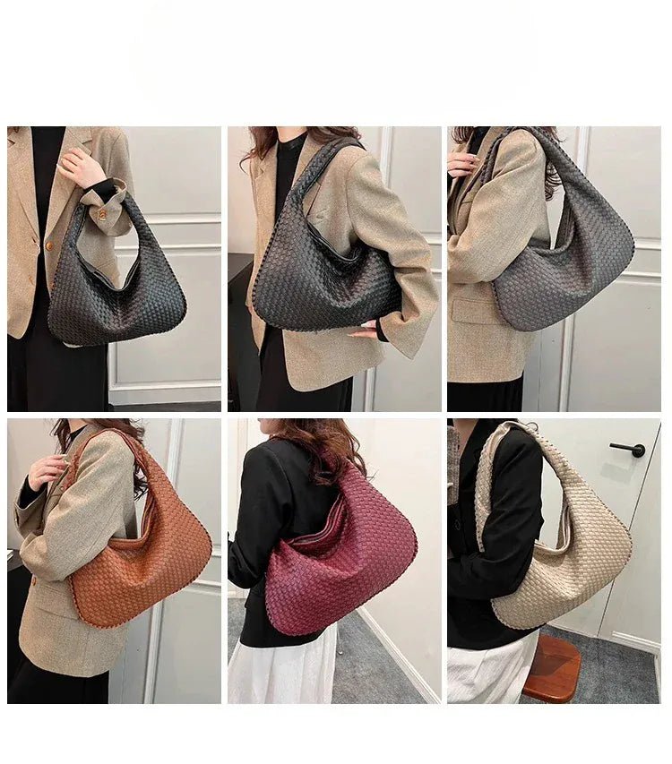 Brand Hand Carry Large Capacity Women's New Fashion Dumpling Bag Casual Shoulder Bags for Women Hot Selling - SN Wigs & More