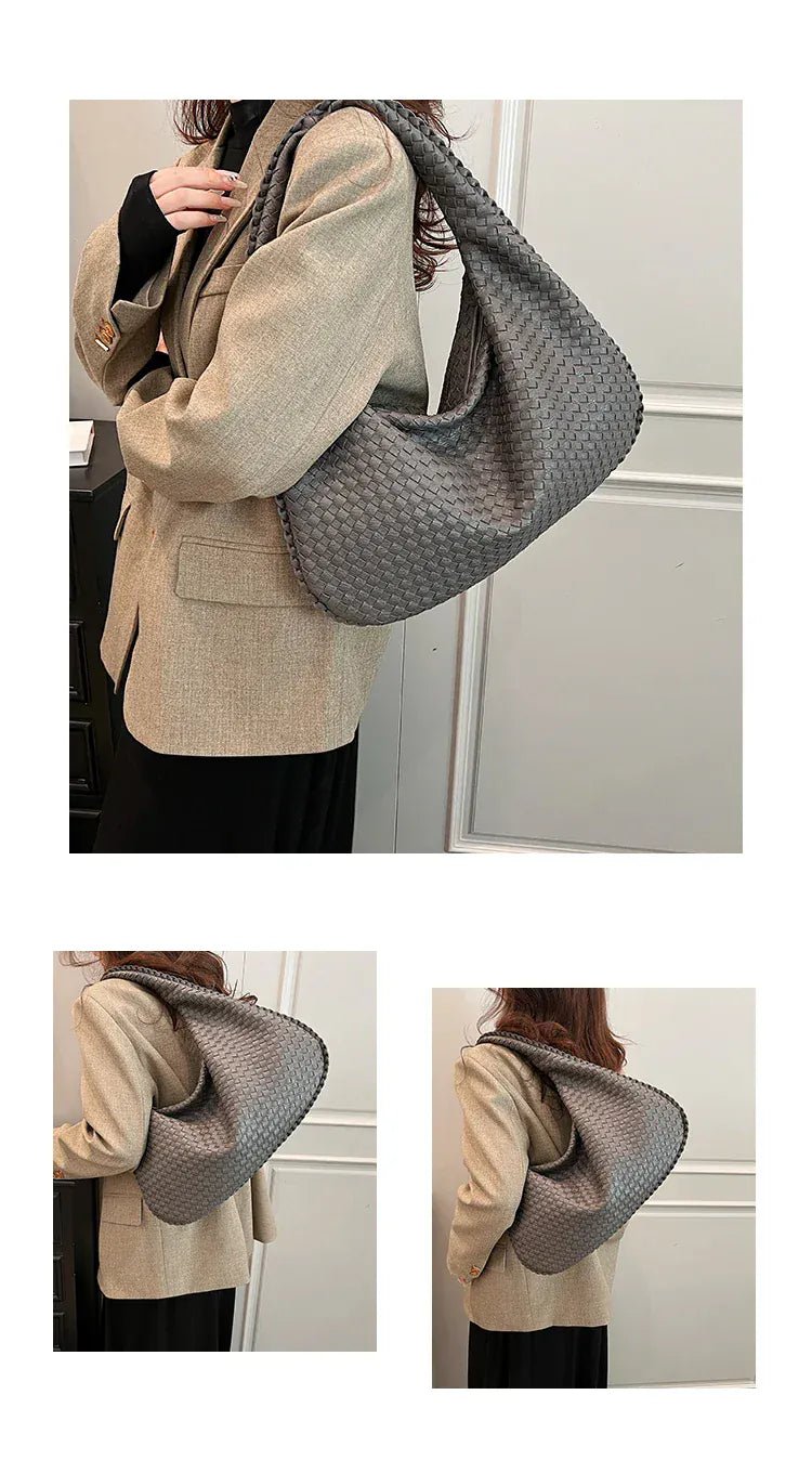 Brand Hand Carry Large Capacity Women's New Fashion Dumpling Bag Casual Shoulder Bags for Women Hot Selling - SN Wigs & More
