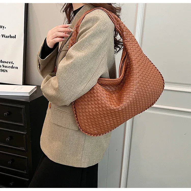 Brand Hand Carry Large Capacity Women's New Fashion Dumpling Bag Casual Shoulder Bags for Women Hot Selling - SN Wigs & More