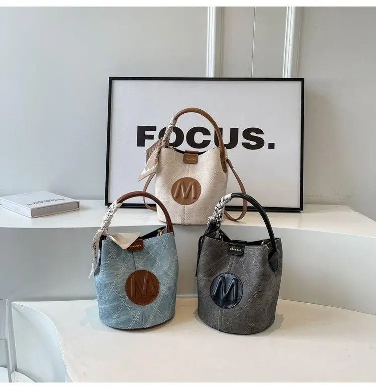 Brand Handbag New Fashion Women Bucket Shoulder Crossbody Bags for Women Hot Selling - SN Wigs & More