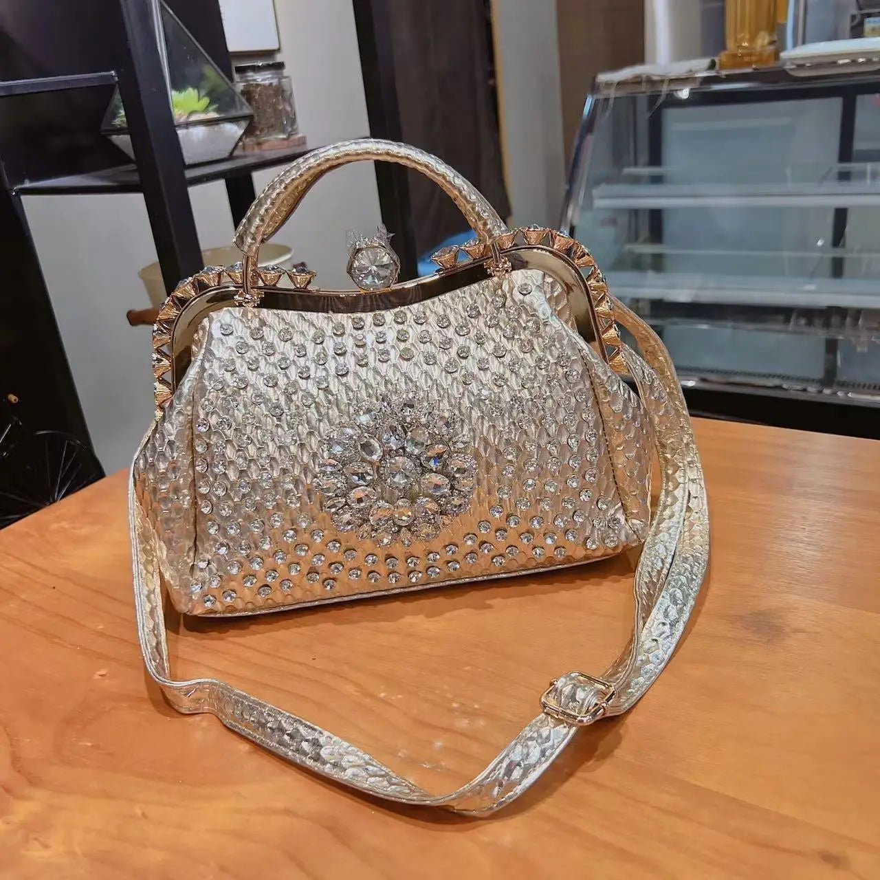Brand Shoulder Bag New Crossbody Large Capacity Diamond Handbag for Women Сумка Женская Hot Selling - SN Wigs & More