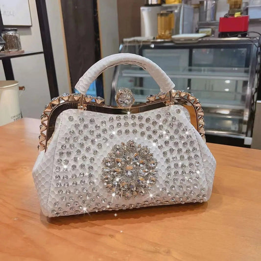 Brand Shoulder Bag New Crossbody Large Capacity Diamond Handbag for Women Сумка Женская Hot Selling - SN Wigs & More
