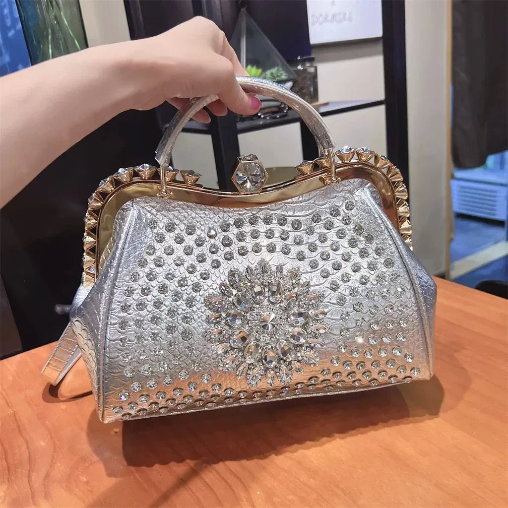 Brand Shoulder Bag New Crossbody Large Capacity Diamond Handbag for Women Сумка Женская Hot Selling - SN Wigs & More