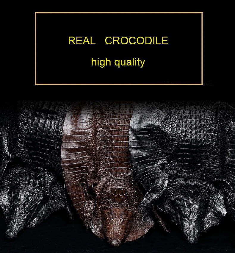 Bucket Bag Crocodile Leather Chain Strap Classic Style - SN Wigs & More