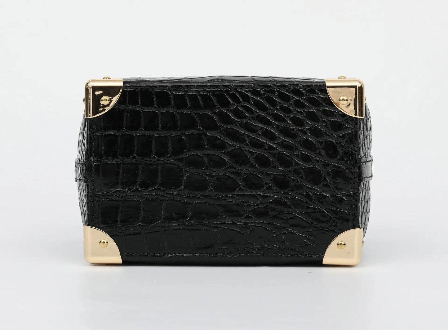 Bucket Bag Crocodile Leather Chain Strap Classic Style - SN Wigs & More