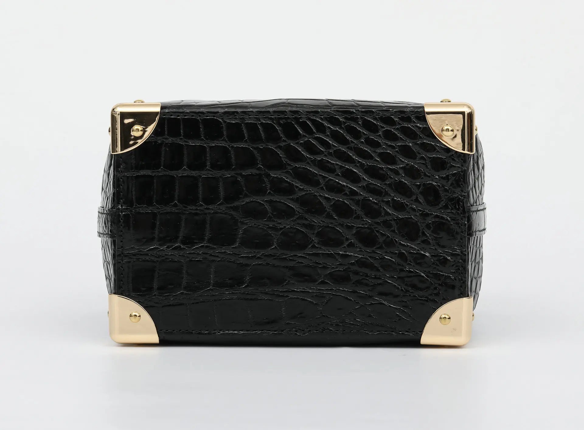 Bucket Bag Crocodile Leather Chain Strap Classic Style - SN Wigs & More