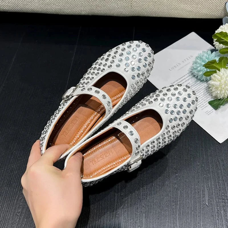 Buckle High Quality Designer Fall and Winter Outdoor 2024 Luxury Ladies Flat Shoes for Women