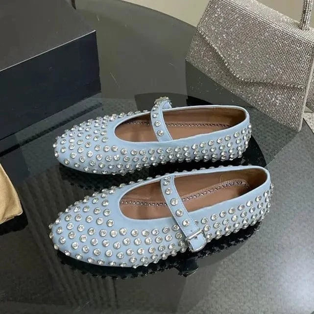 Buckle High Quality Designer Fall and Winter Outdoor 2024 Luxury Ladies Flat Shoes for Women