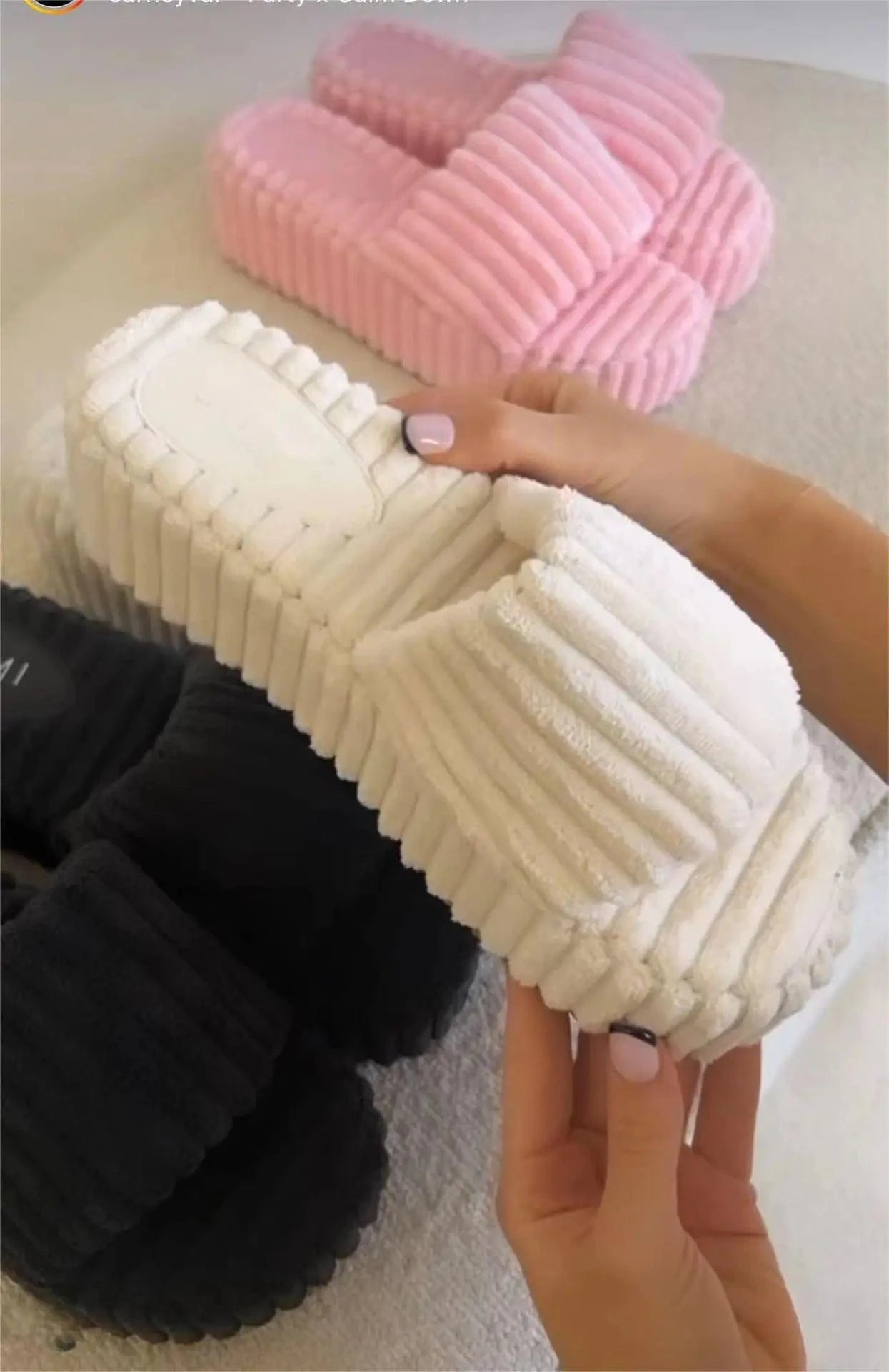 BUSY GIRL KX4562 Women Sandals 2024 Trending Slippers For Women Pink Green Flat Sandals Platform Heels Ladies Towel Slippers