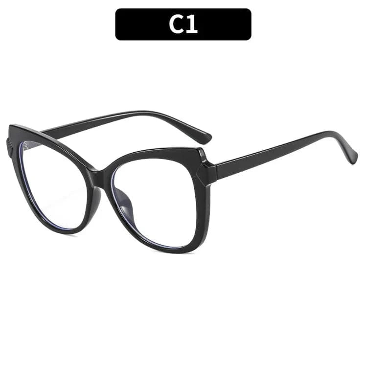 C1 2024 Glasses wholesale Fashion Cat Eye Glasses For Computer Anti Blue Light Eyewear Vantage Blue Light Blocking TR90 Eyeglasses