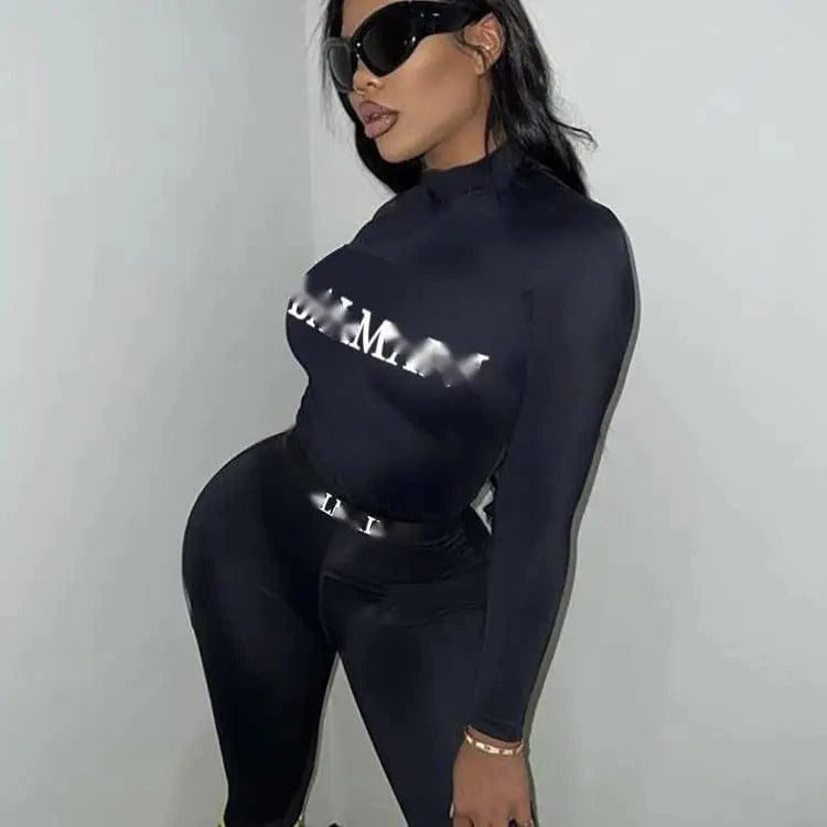 C1267 New arrivals 2024 New Yoga Designer Women's Sports Stretching Tight Women's Set