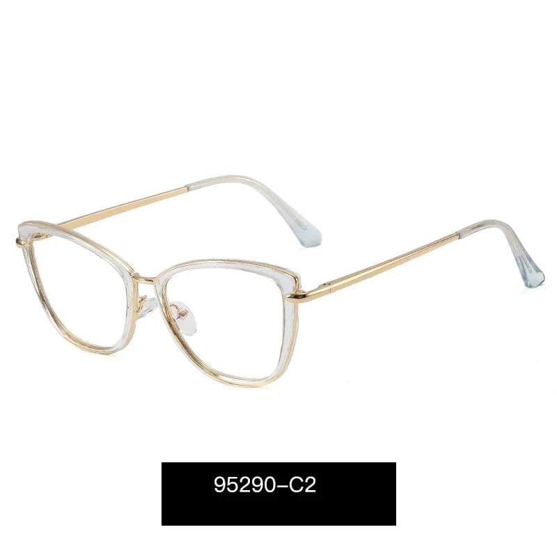 C2 Clear MS 95290 New Arrivals Online Celebrity Style Optical Eyewear Glasses Frame Blue Light Computer Glasses Spectacles