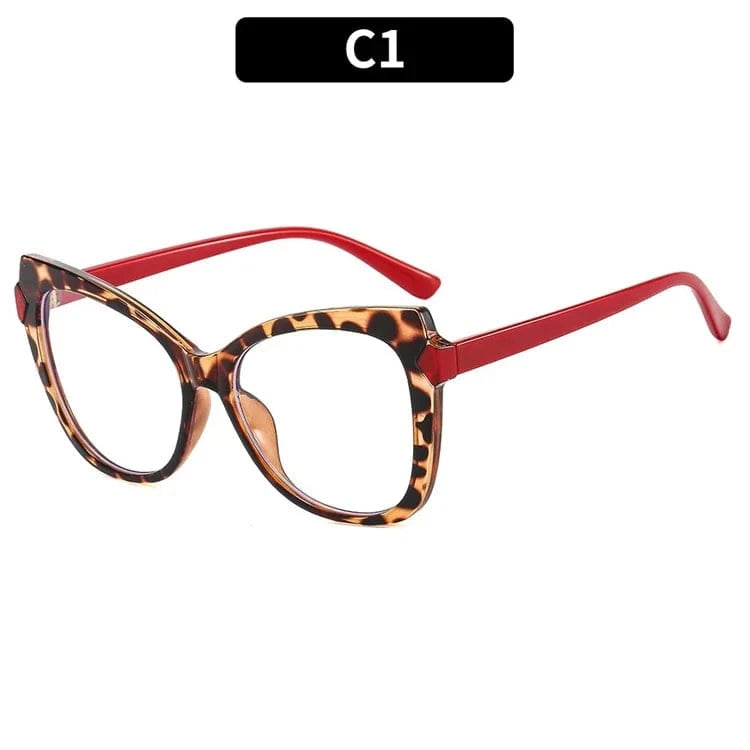 C4 2024 Glasses wholesale Fashion Cat Eye Glasses For Computer Anti Blue Light Eyewear Vantage Blue Light Blocking TR90 Eyeglasses